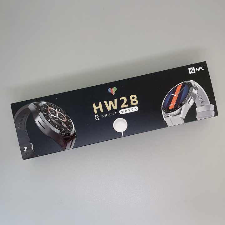 HW28 Pro Smartwatch, com chamadas (Novo) Cinzento
