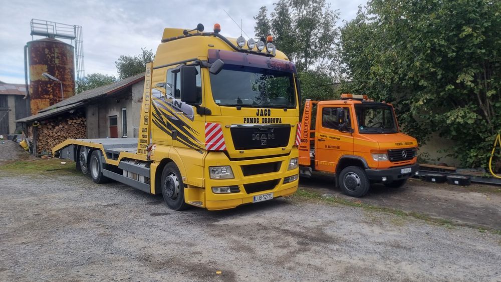 Pomoc Drogowa Transport maszyn samochodów holowanie laweta