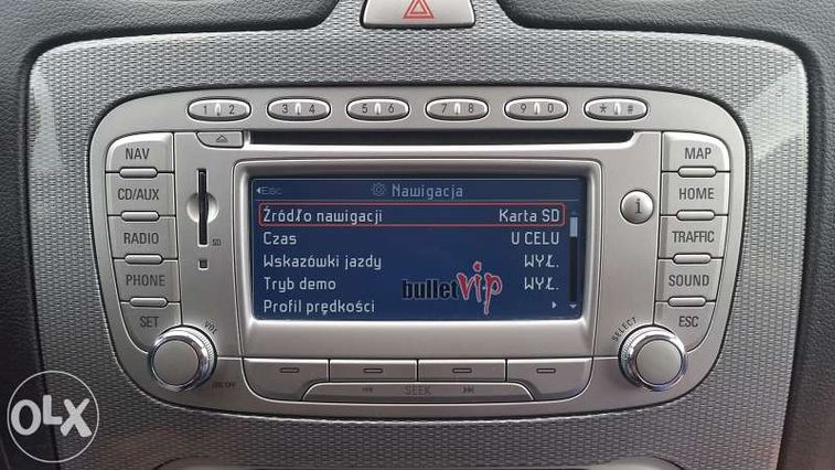 Nawigacja Ford Polskie Menu Lektor PL Mondeo Kuga Focus C-Max S-Max
