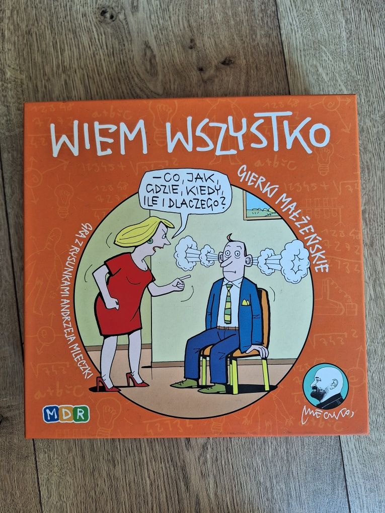 Gra planszowa "wiem wszystko"