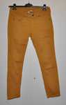 Mango Jeans musztardowe brązowe spodnie Roz. 38 rurki