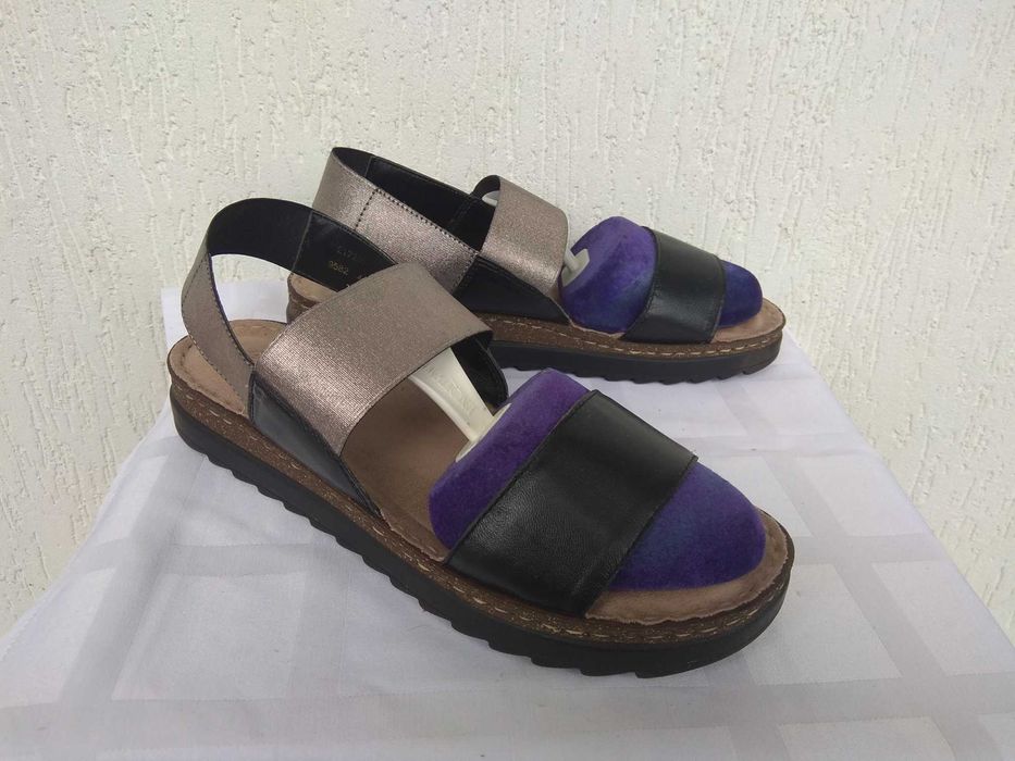 Босоножки кожанно текстильние Marks & Spencer р.39