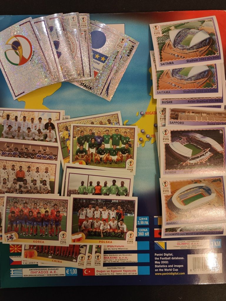 альбом журнал для наклеек panini футбол