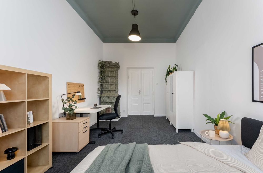 Duży pokój 1-os (19 m kw) al Mickiewicza AGH UJ Plac Inwalidów centrum