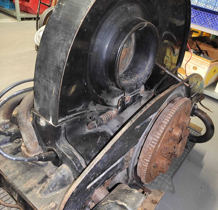 VW garbus silnik 1200 kominek