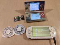 Konsole do gier Nintendo oraz Sony PSP