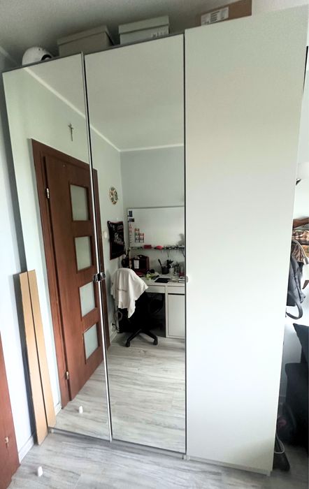 Pojemna i funkcjonalna szafa IKEA PAX 150 cm  - indywidualny projekt