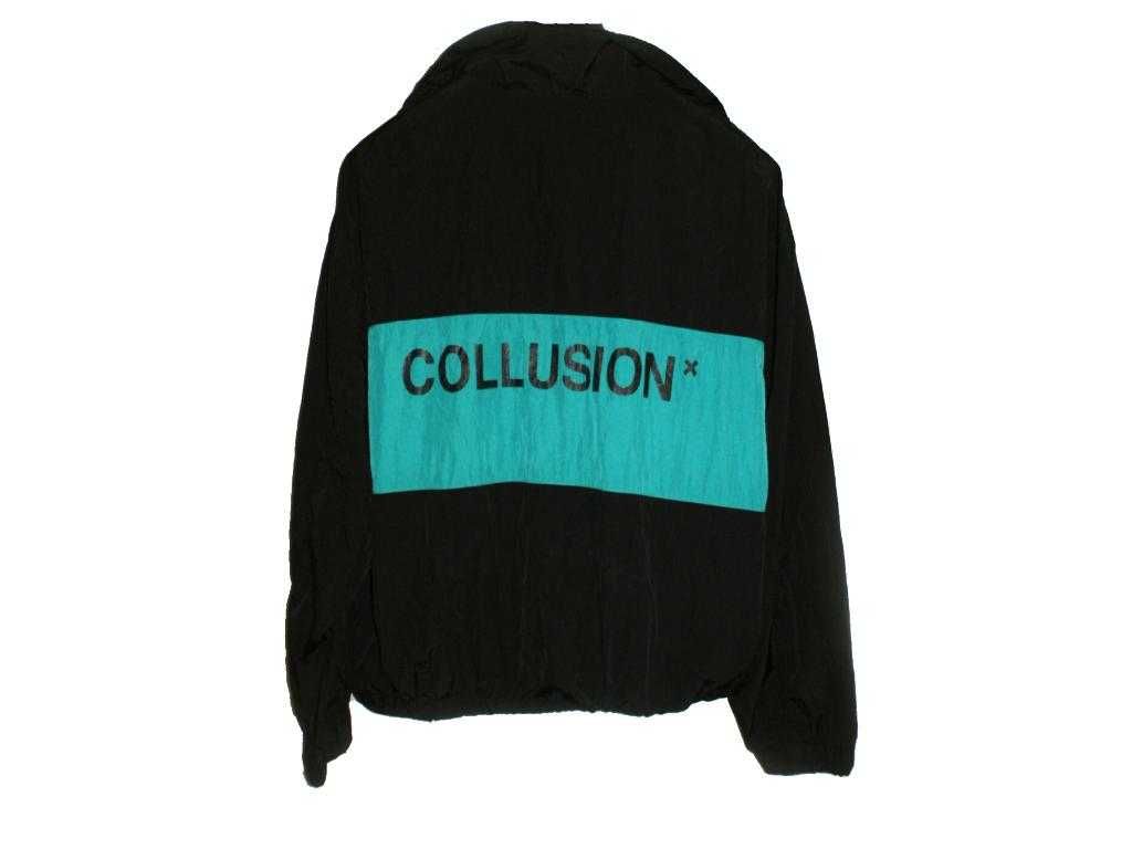 Collusion kresz ortalion 80s bluza męska ortalion alt grunge M