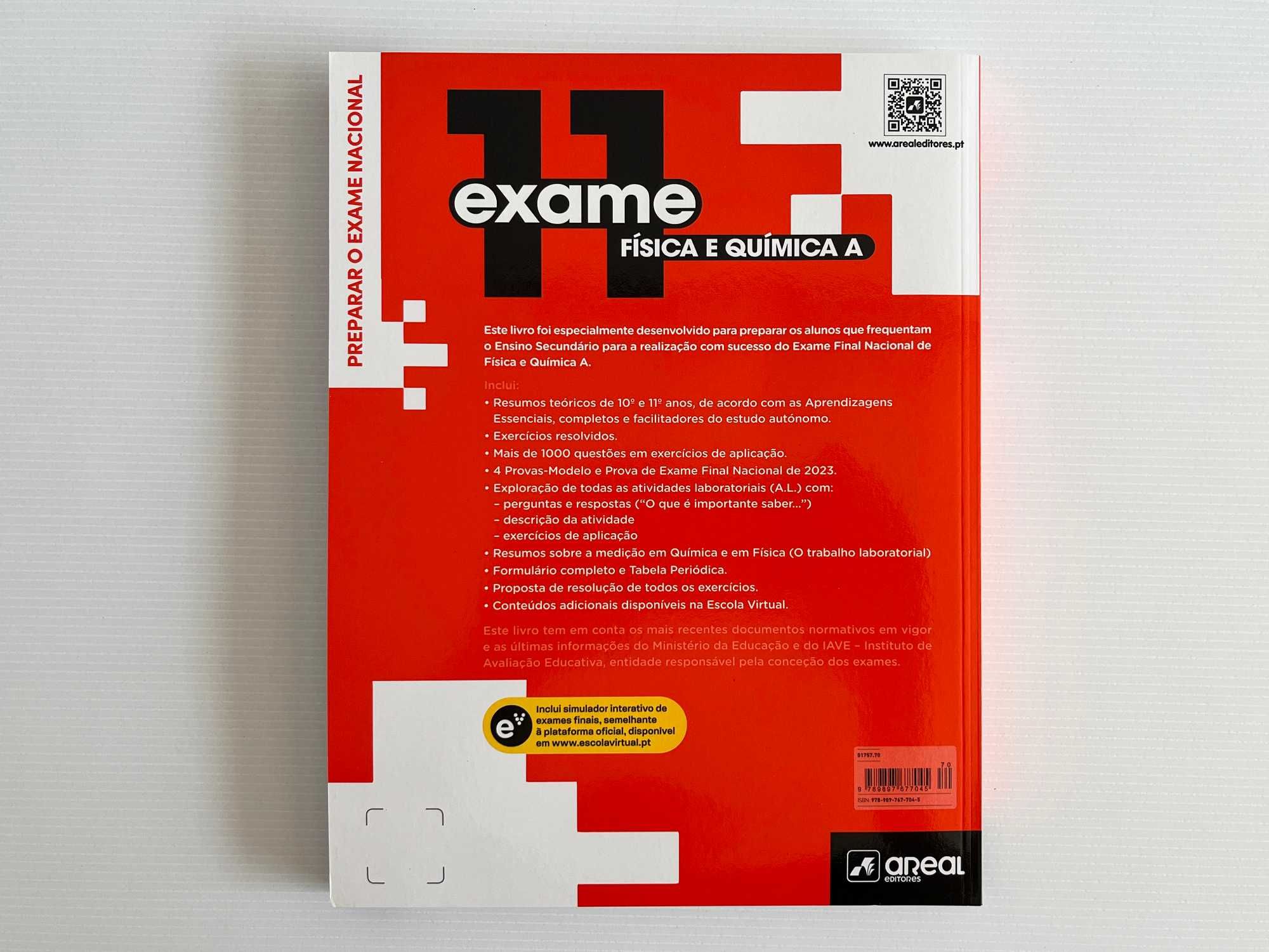 Preparar o Exame Nacional 2024 Física e Química A 11 (10º/11.º Anos)