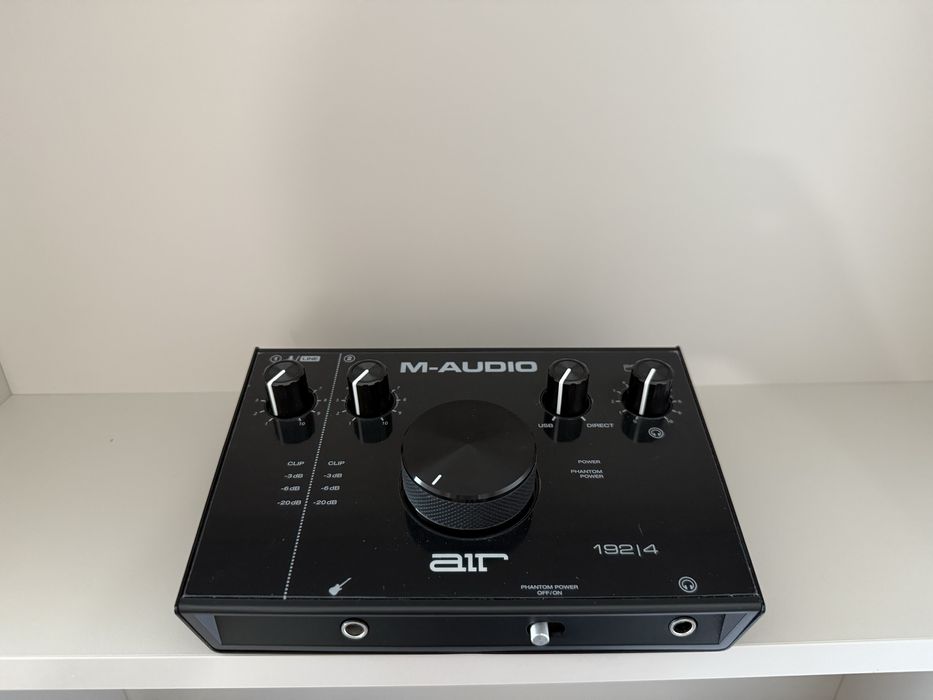 Звукова карта M-Audio 192/4, б/у, стан ідеальний, у заводській плівці