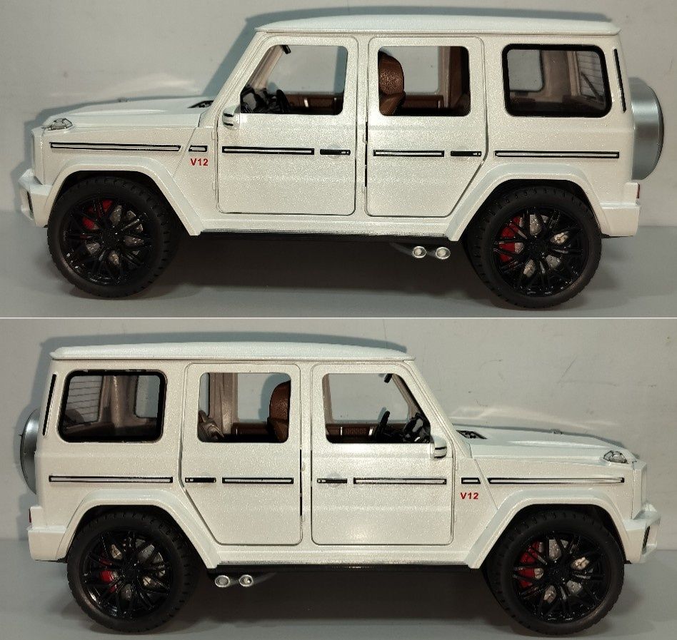 Mercedes-Benz AMG G63 модель 1:18 Металл звук свет