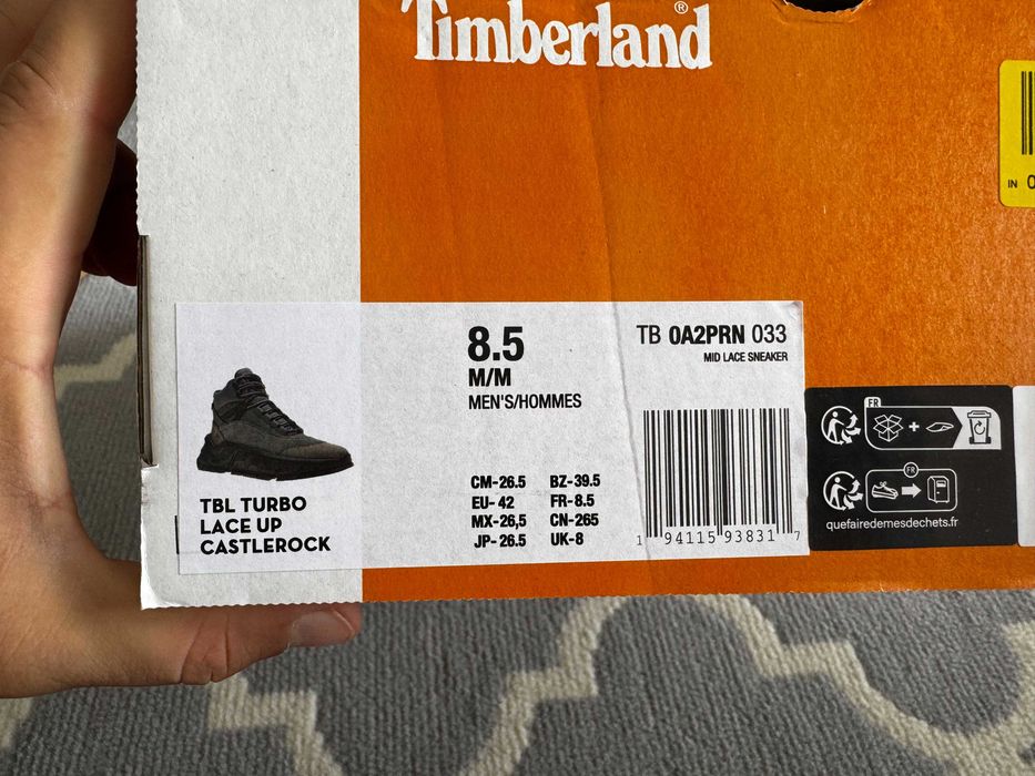 Buty Timebland turbo lace up castlerock, NOWE!