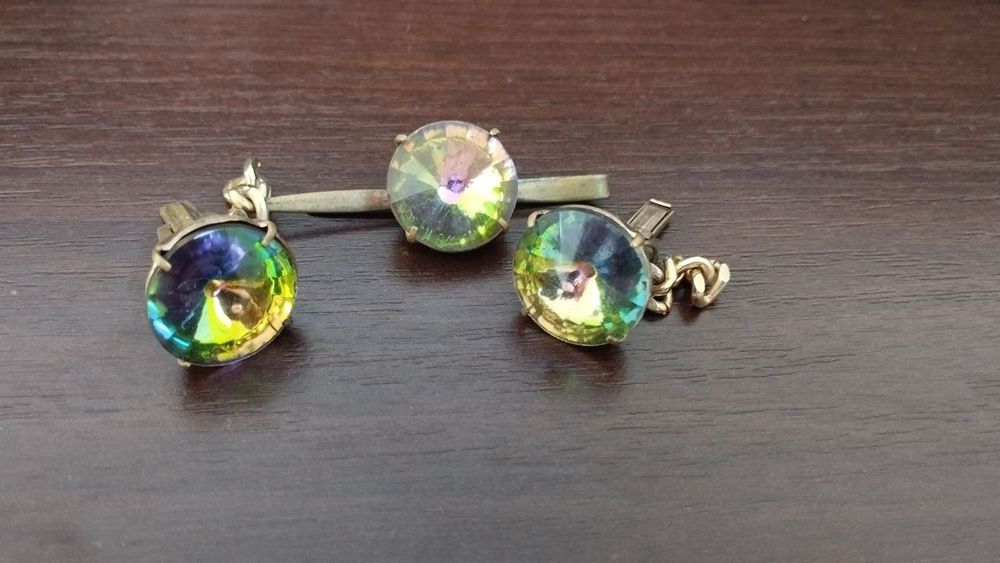 Лот ссср украшение, сережки, клипси, зажим,