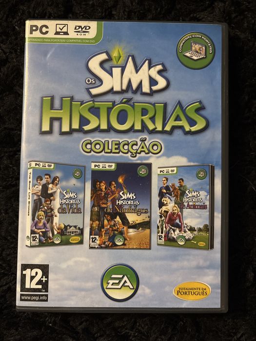 PACK 6 Jogos PC: “Os Sims 2 Deluxe” + “Viagens” + “Histórias” + “Negóc