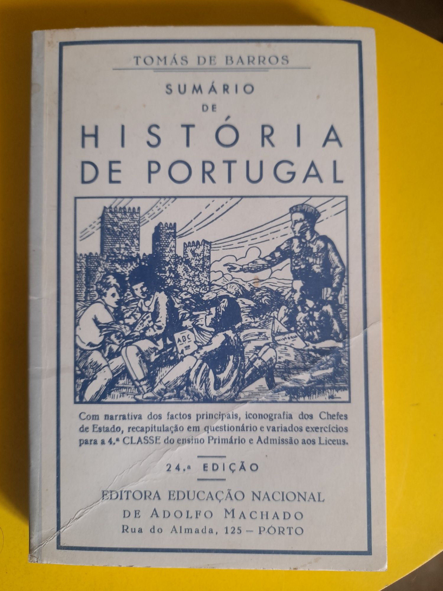 Livro Sumário da História de Portugal