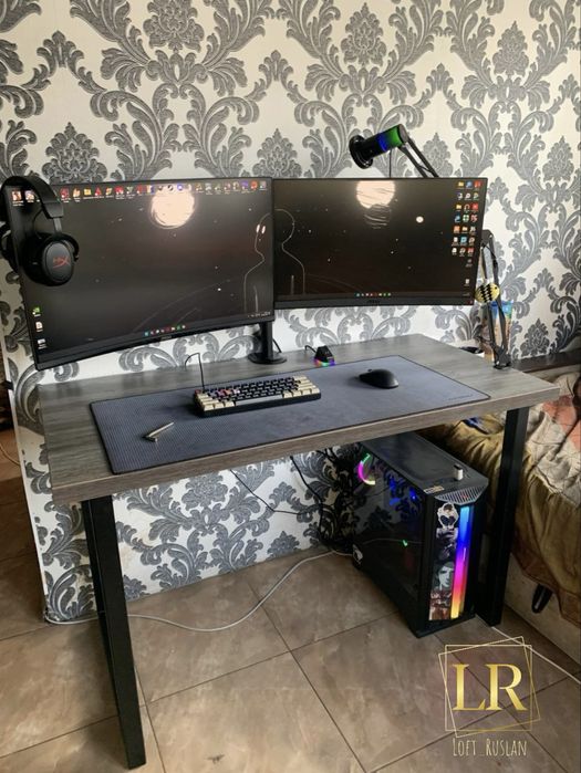 Продам мебель лофт столы для ПК, компьютерные, стеллажи и прочее Loft