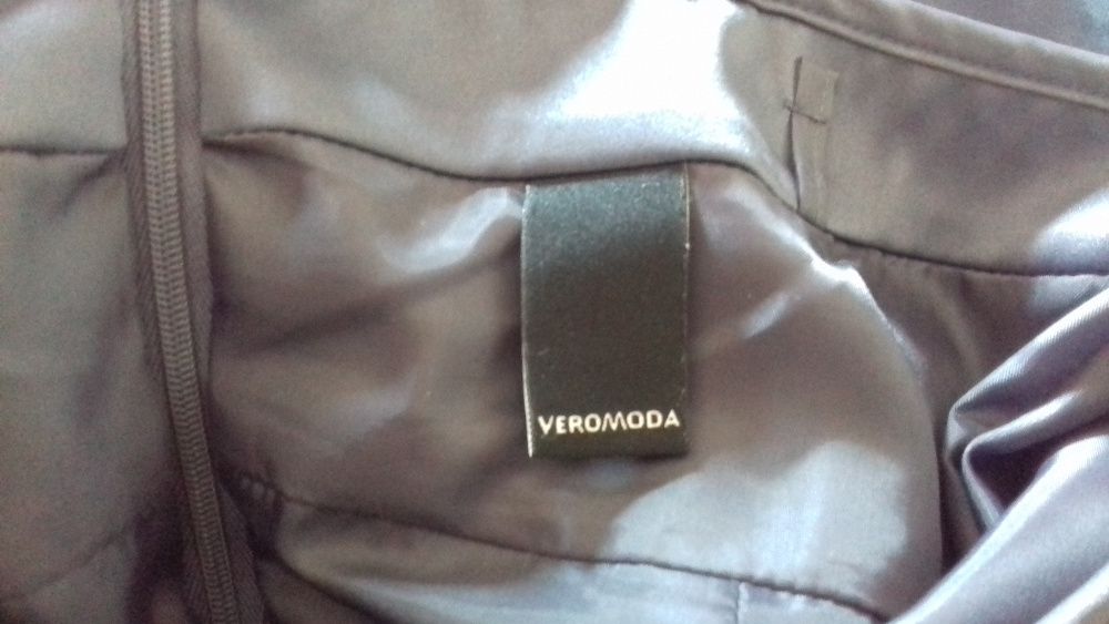 Vestido e casaco Veromoda cinza 36