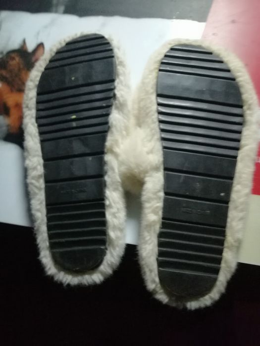 Плюшевые тапочки 38р