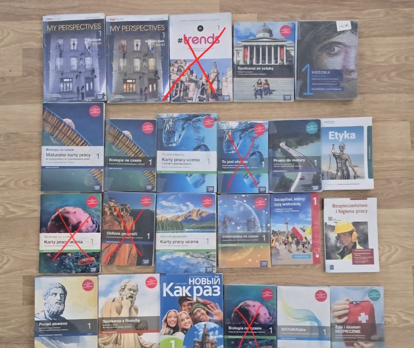 Podręcznik do pierwszej klasy liceum technikum do I klasy