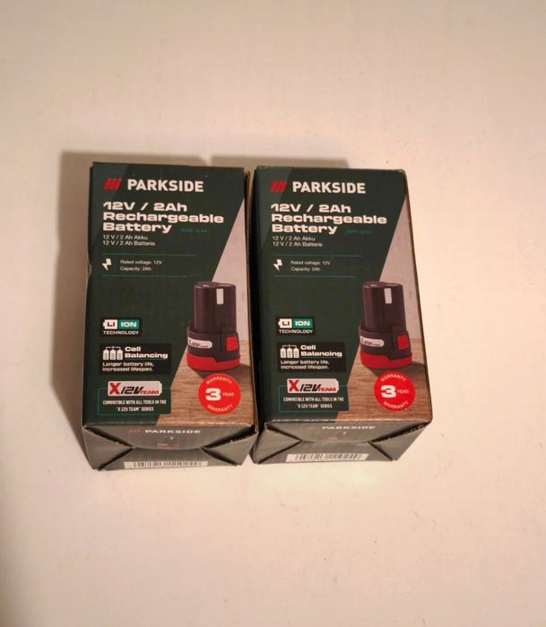 Pack 2 baterias 12v 2.0Ah Parkside