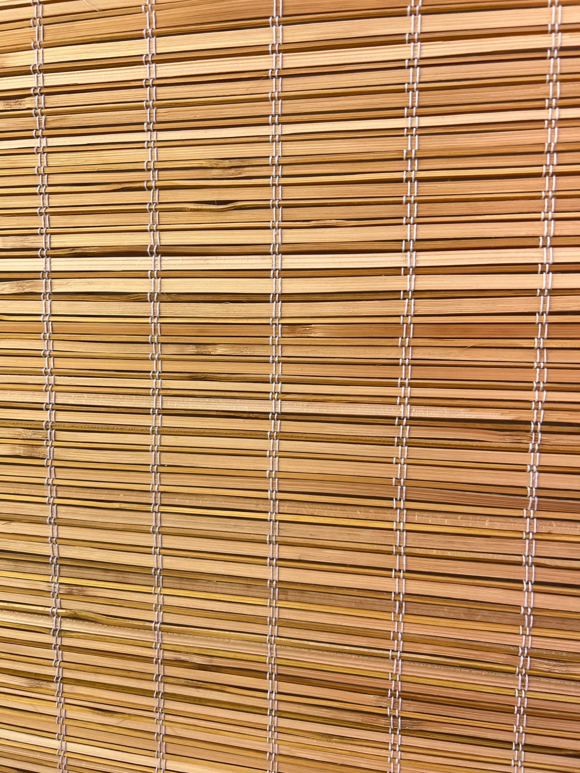 Estores de bambu