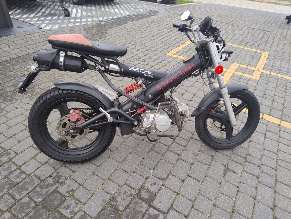 Sachs Madass 125/50 motorower zarejestrowany i opłacony.