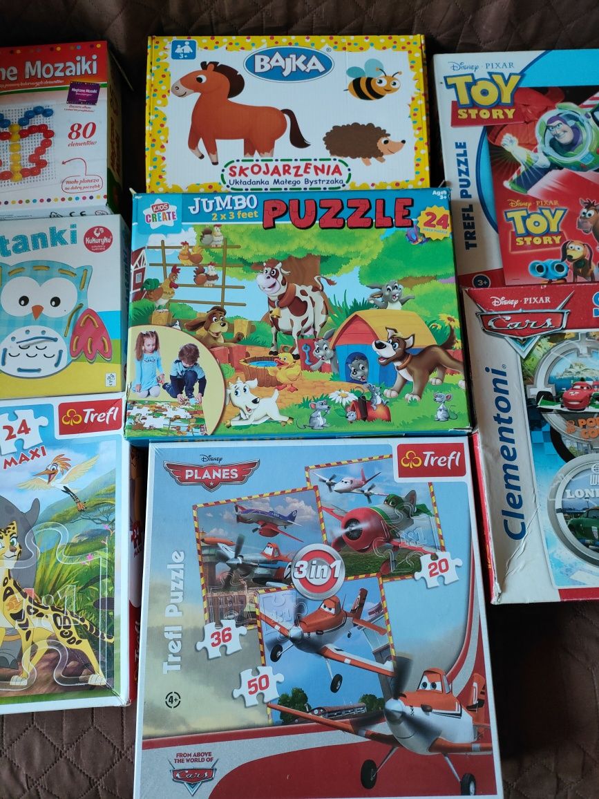 Puzzle dla dzieci 3+