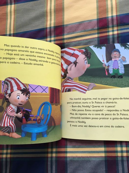 Livro Noddy - A Gaita de Foles Mágica