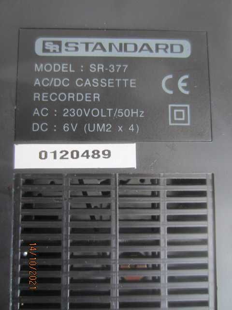 ALC Standard sr-377 cassette recorder Japan