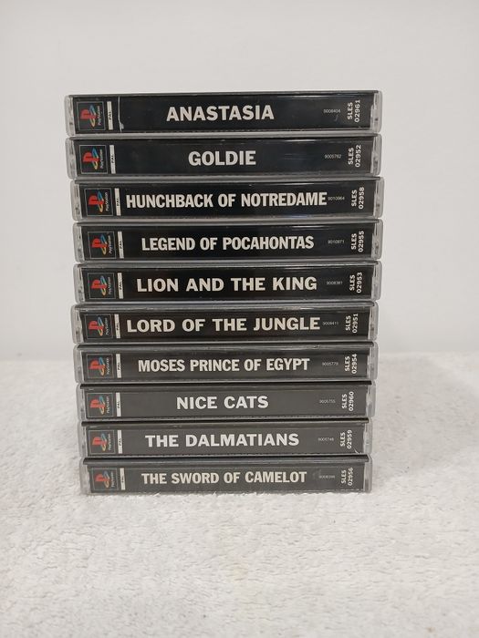 Ps1 - 10 jogos coleção didática