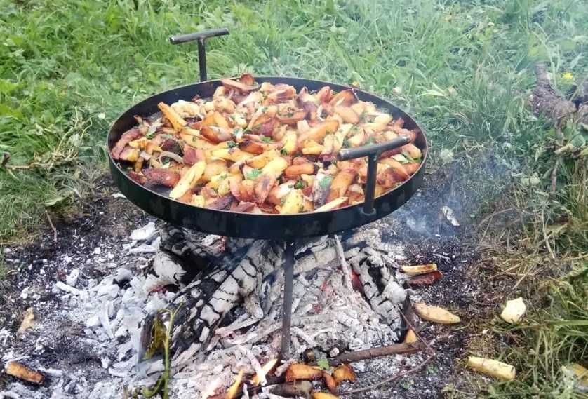 Сковорідка з диску борони 40 см.