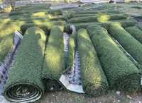 Sztuczna trawa w rolkach; Różne rodzaje, dł. włosia 45 mm-60 mm !!!