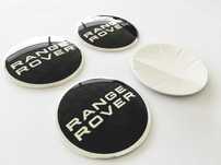 -- 4 centros para jante, kit completo pronto a aplicar RANGE ROVER