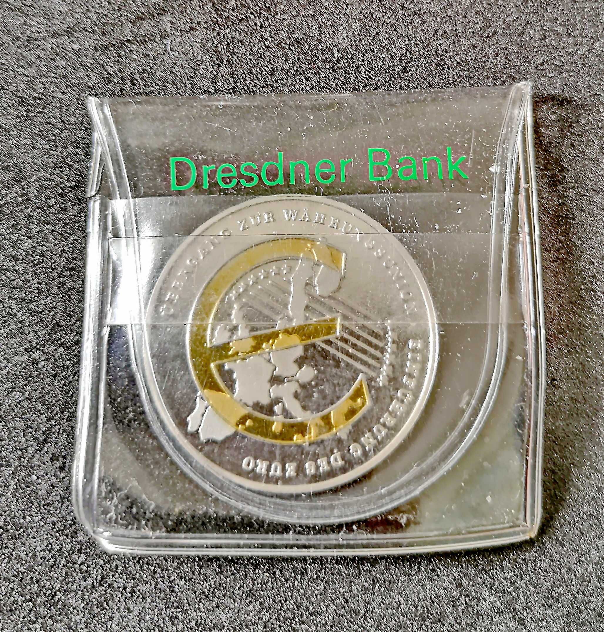 Medal/token: 1200 lat niemieckiej mennicy+wprowadzenie Euro 2002r