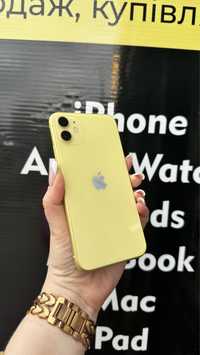 Iphone 11 128gb Yellow/Neverlock. Гарантія. Повний комплект