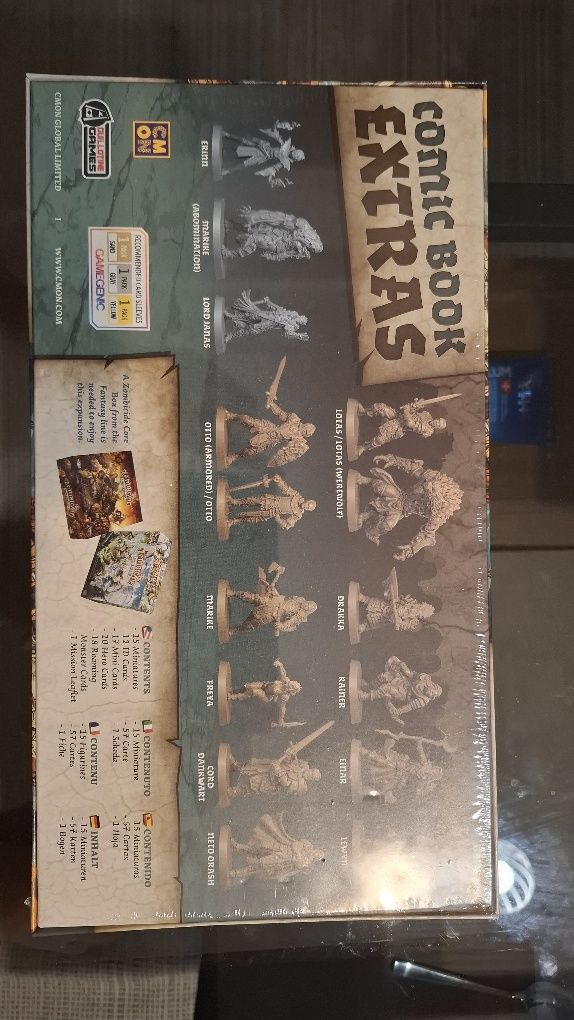 Zombicide Comis book extras vol 2 Road to hell