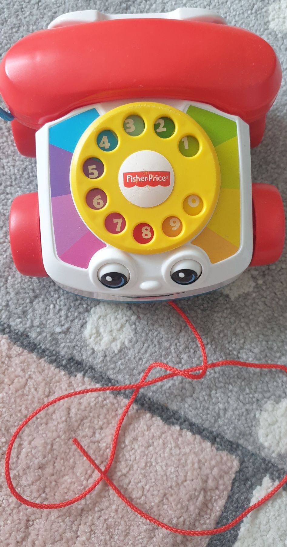 Fisher-Price, telefon, zabawka interaktywna