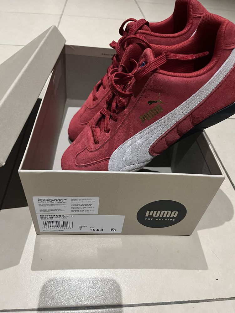 Tenis Puma Speedcat Sparco