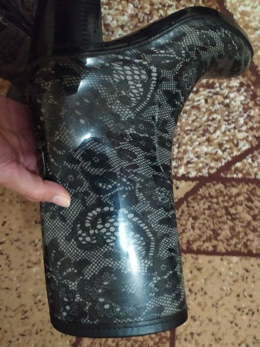 Женские резиновые сапоги 37р.