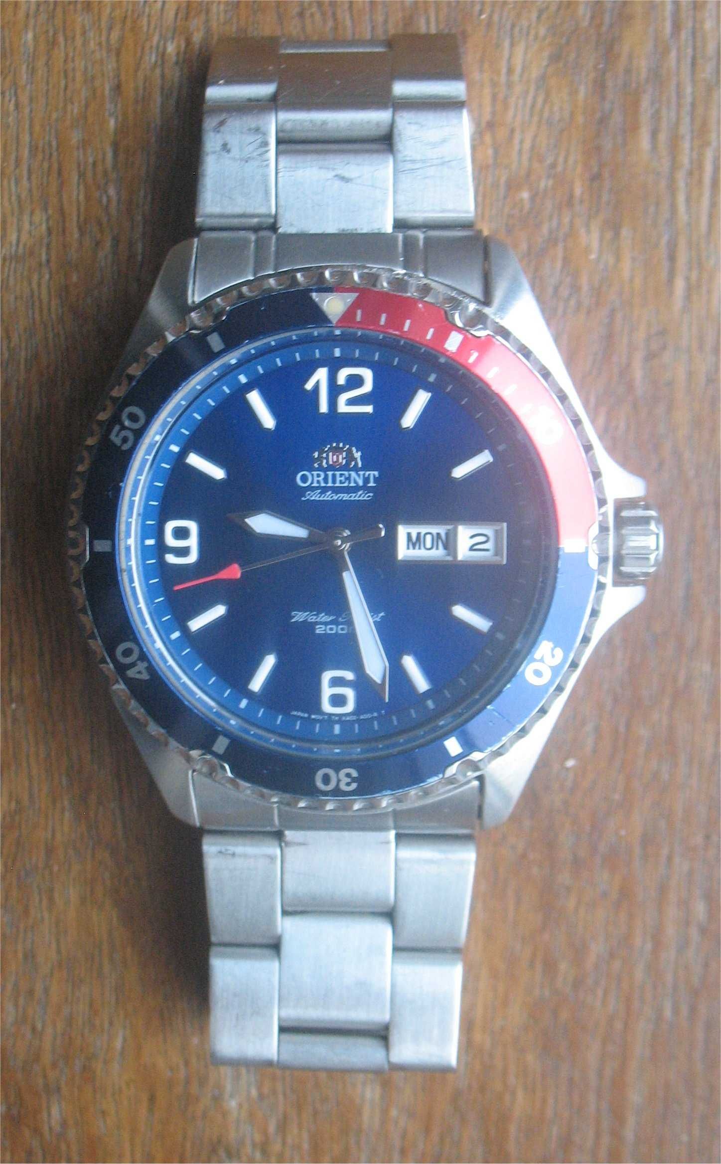Relógio Mecânico Orient Mako II - Automatic - Water Resistant - 200m
