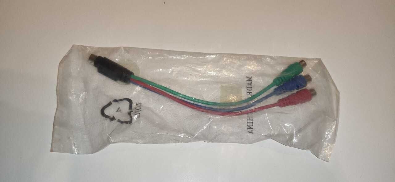 Kabel adapter Svideo - Component RGB 7 pin