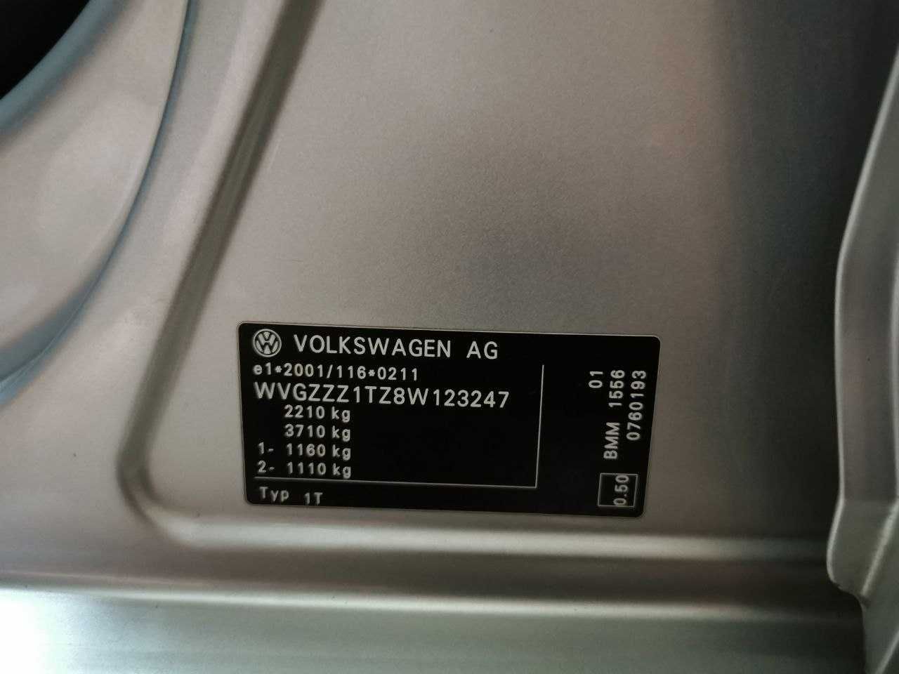 Volkswagen Touran Дизель 2.0 TDi механіка 6ст передній приві в Україні