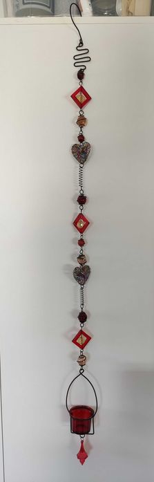 Suporte vela decorativo