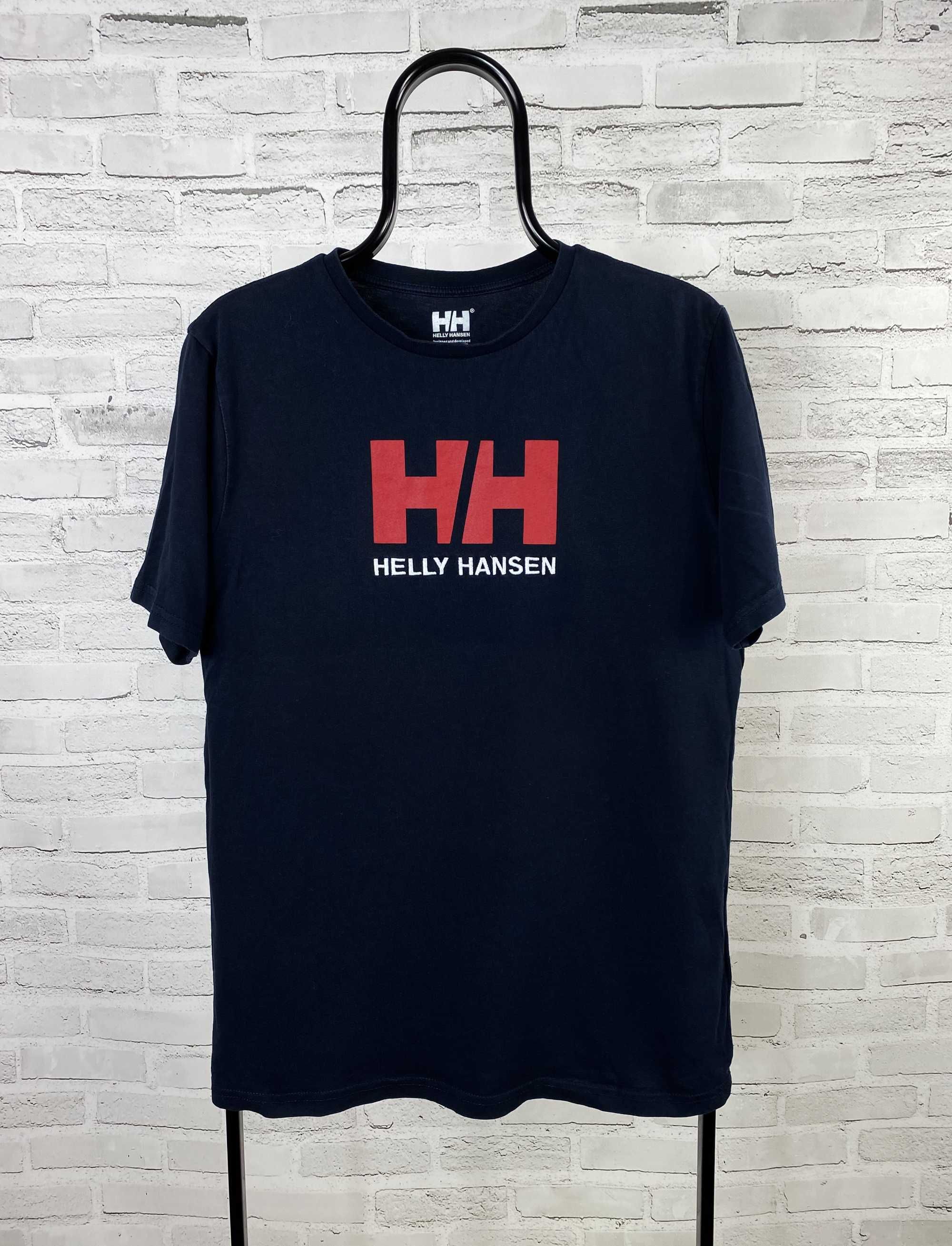 HELLY HANSEN T-Shirt Koszulka Męska Bawełniana Nowy Model_M_L_