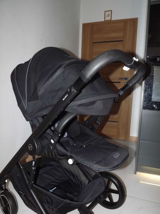 Cybex balios s lux 2.0 moon black 3w1 JAK NOWY baza Cybex na 2 fotele