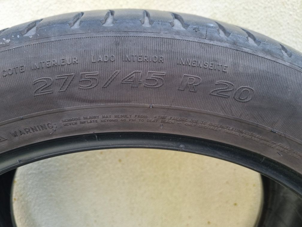 Pneus 275 45 r20 Michelin