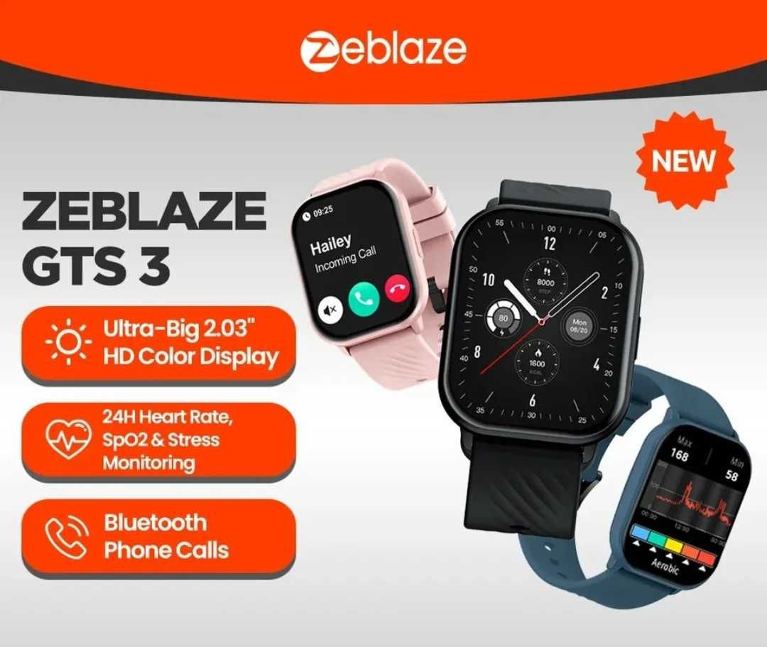 Смарт часы Zeblaze GTS3