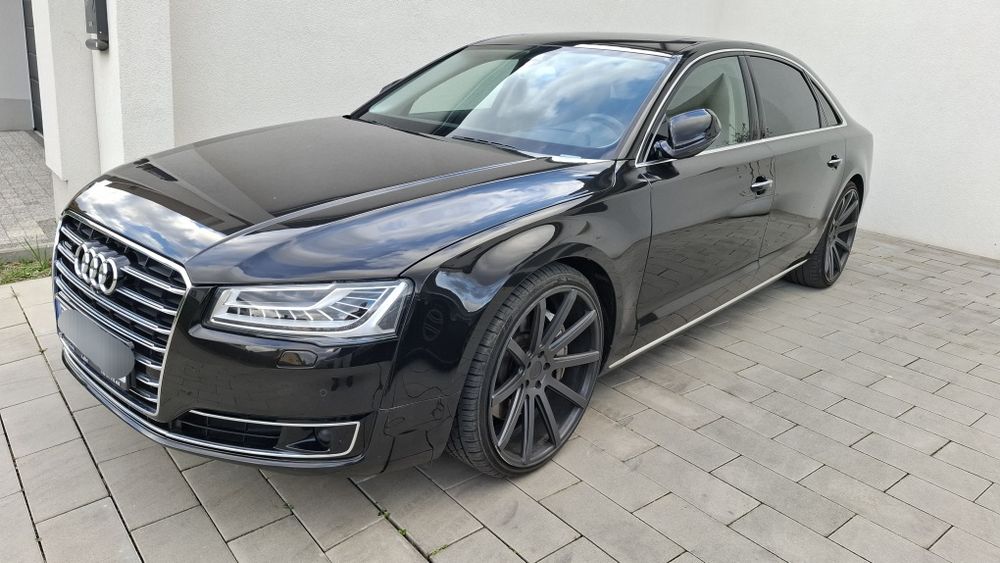 A8 D4 15rok Long Lift 4.0tfsi 435km HAVANNASCHWARZ 110tys do 22.11.25r