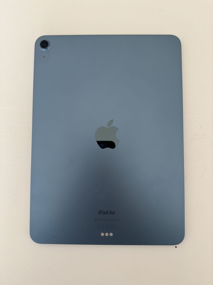 iPad Air Wi‑Fi de 10,9 polegadas 256 GB Azul - C/ Novo fatura e caixa