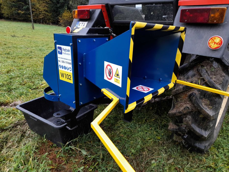 Rozdrabniacz do 11cm średnicy R2-200- W102 walcowy rembak rebak rębak
